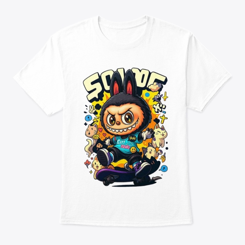 Skater Bunny Street Art Design