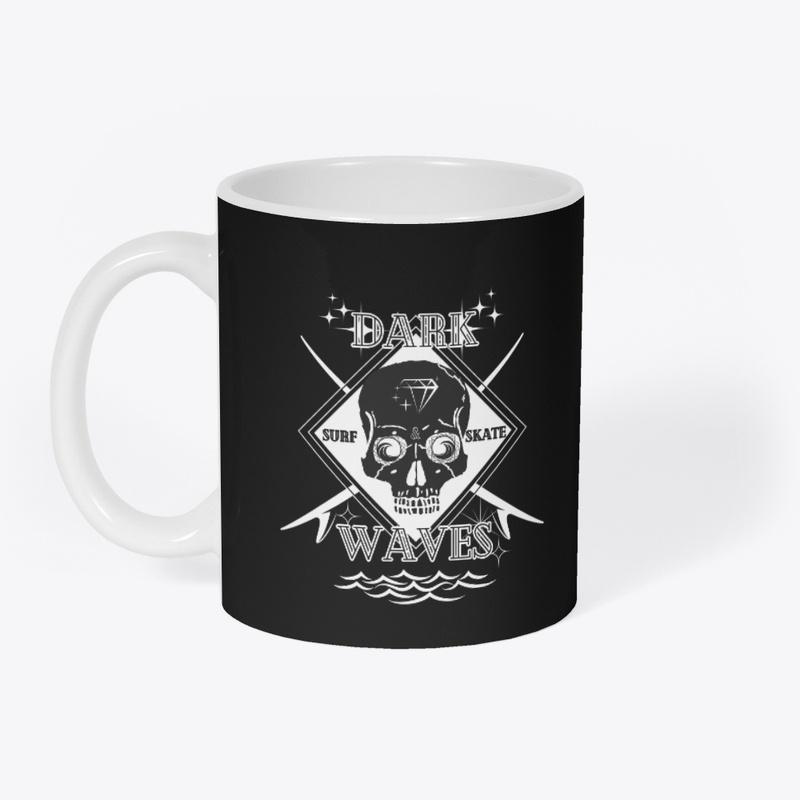 Dark Waves skull design