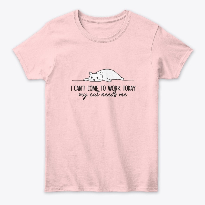 My cat needs me Funny Cat Kittens Lovers