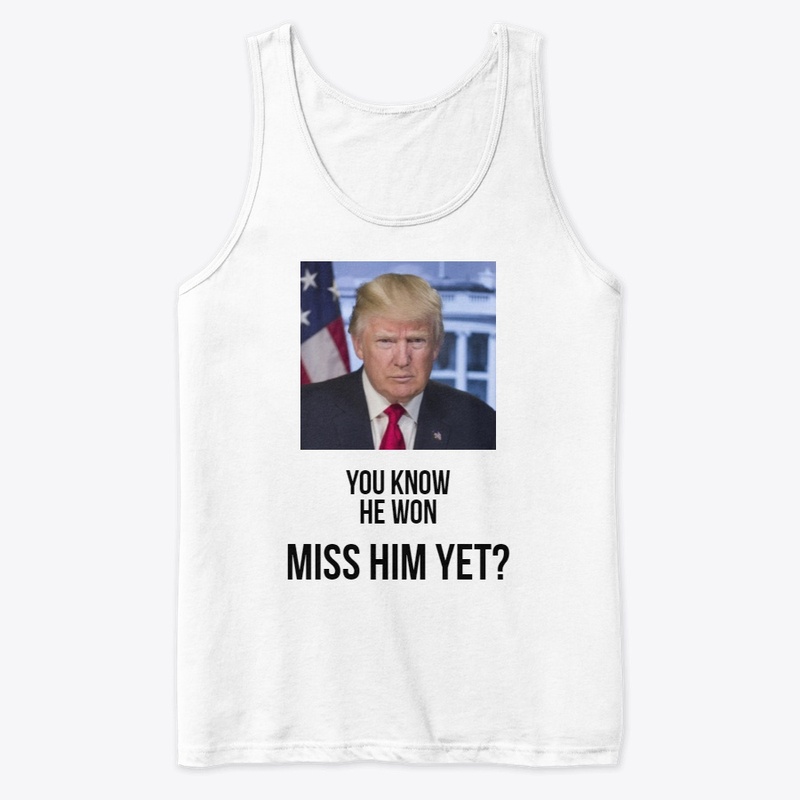 You Know He Won - black letter listing