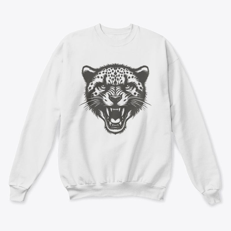 Powerful Cheetah Head Design