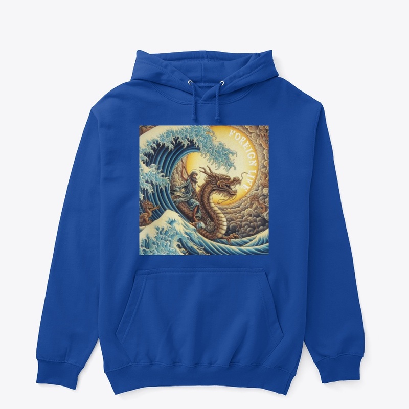 Foreign Life Holy Man on Dragon