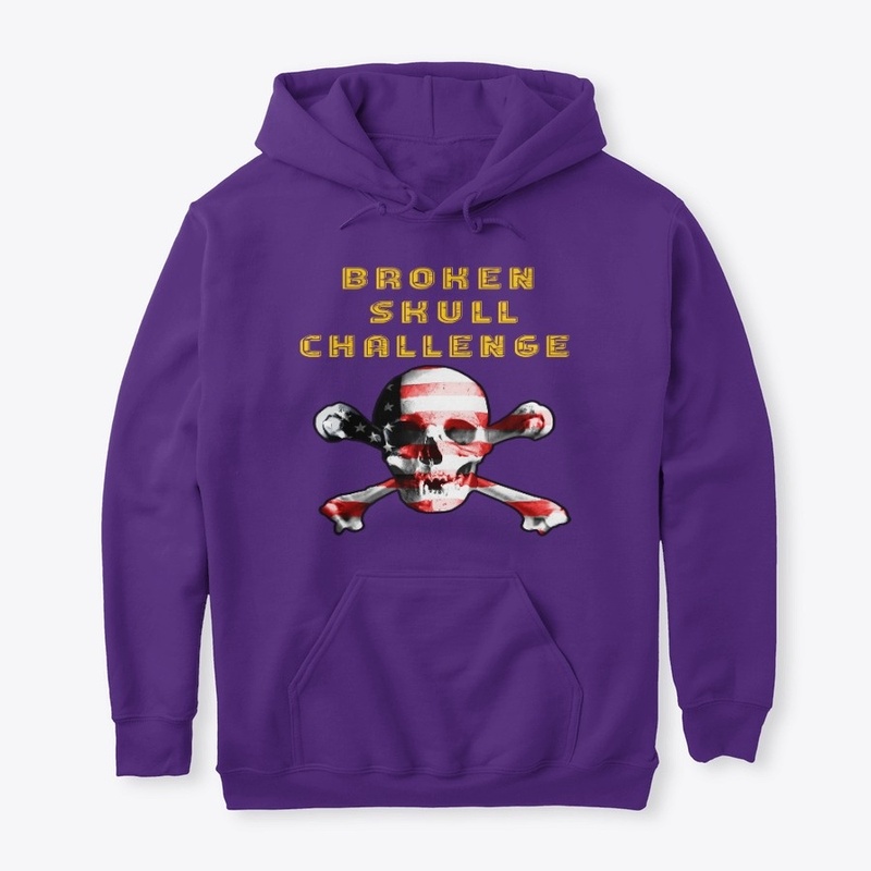 Broken Skull Challenge clothing.