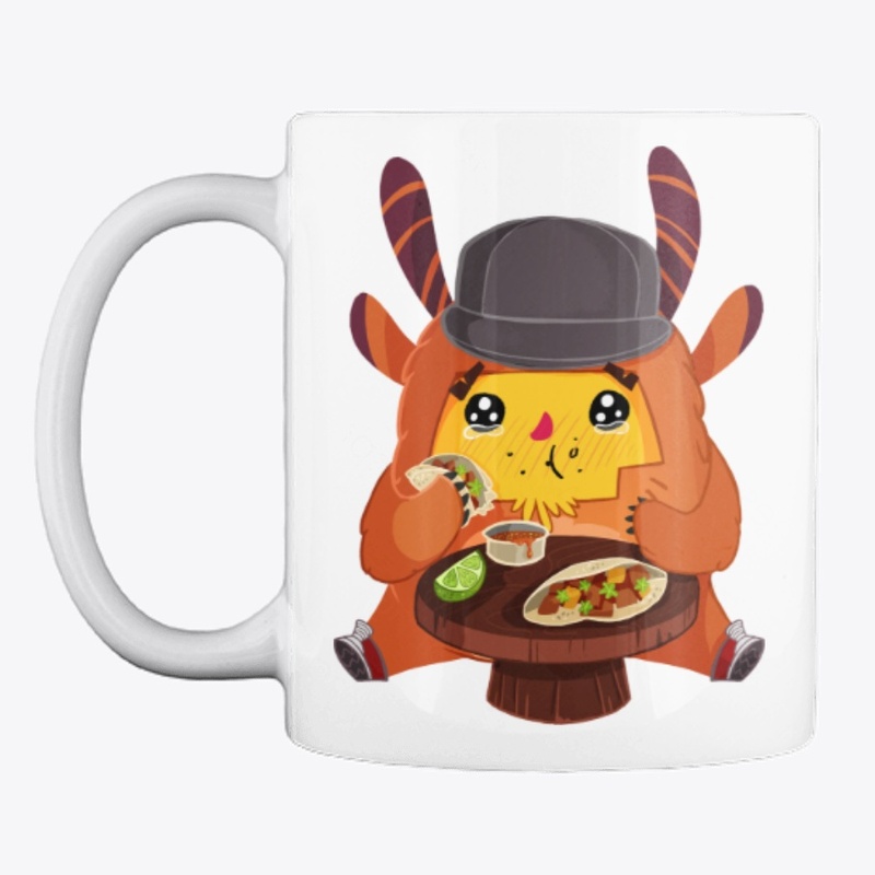 Cubi Eating