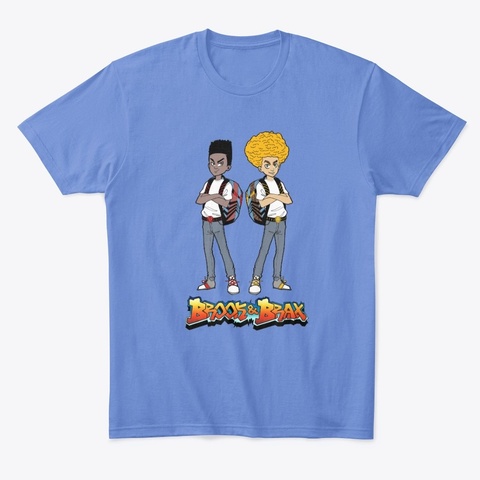 Brook And Brax Gear  Heathered Royal  Camiseta Front