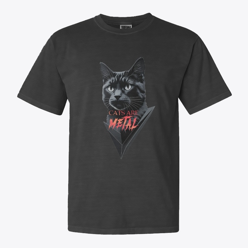 Cats Are Metal Merch 