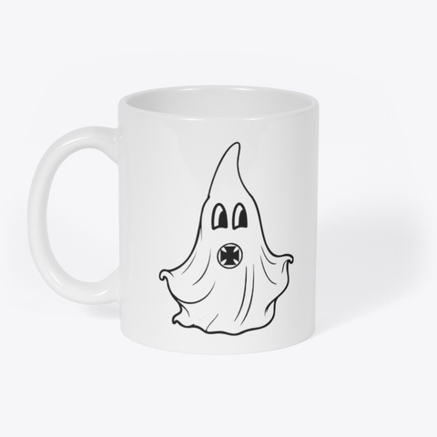 Frenly Ghost White T-Shirt Front