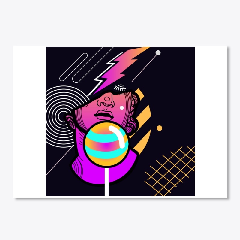 Vaporwave lollipop 