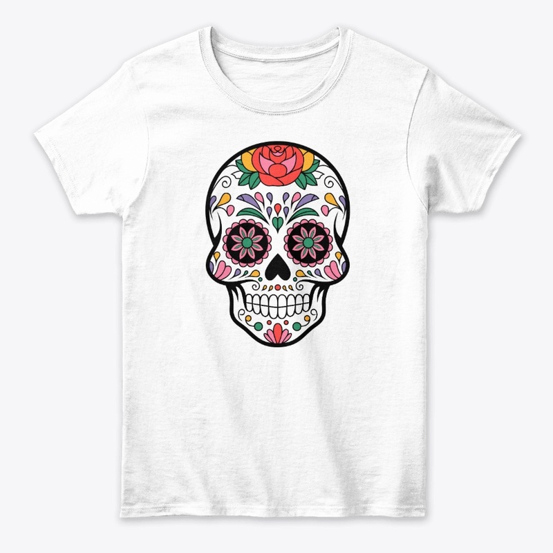 Day of the Dead Skull Merch for Sale