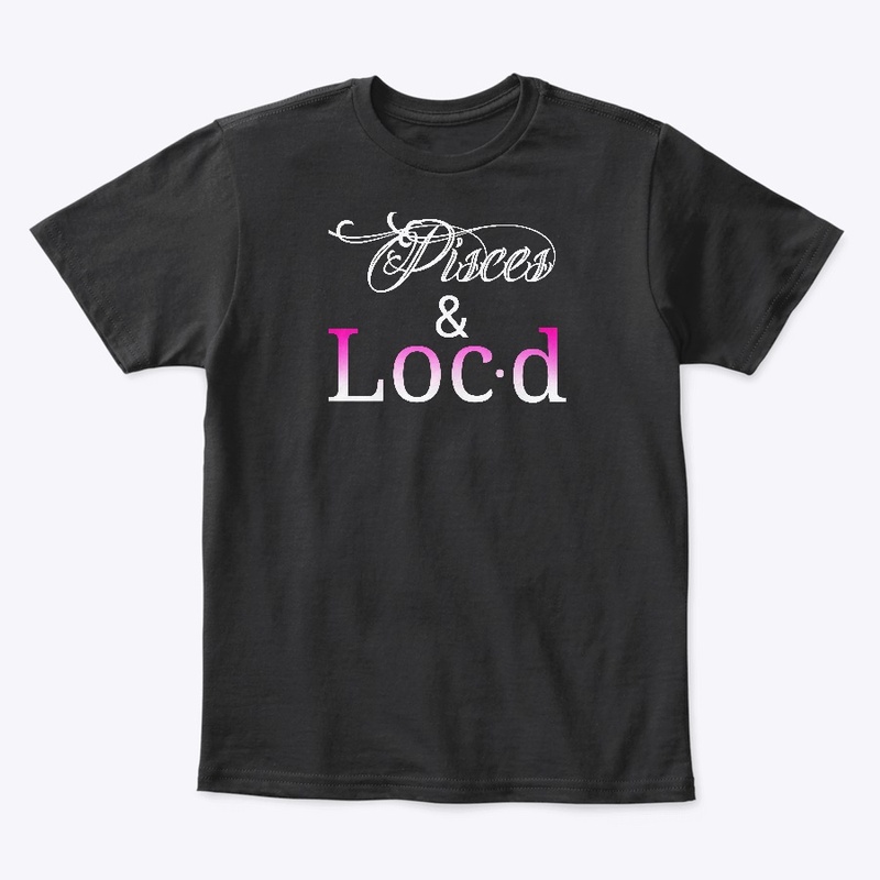 Pisces & loc'd zodiac tee shirt