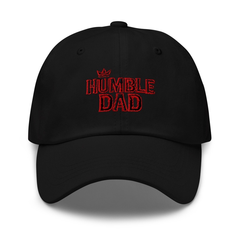 Humble dad  snapback (Red)