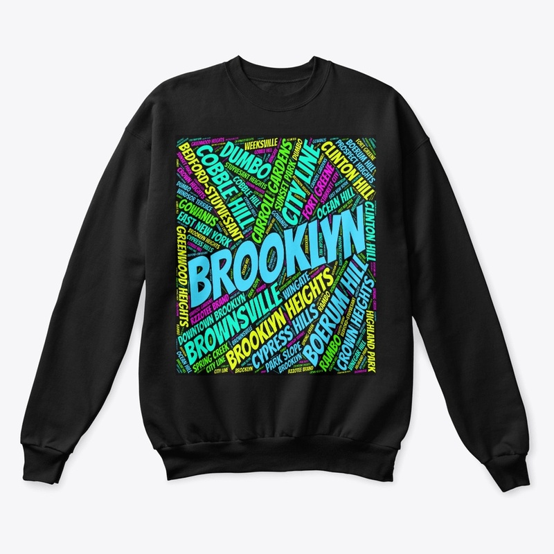 Brooklyn New York City nyc map areas