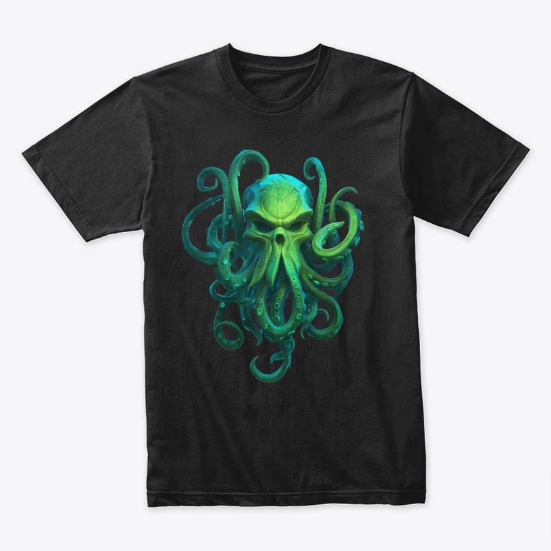 Deep Sea Kraken Skull -V3