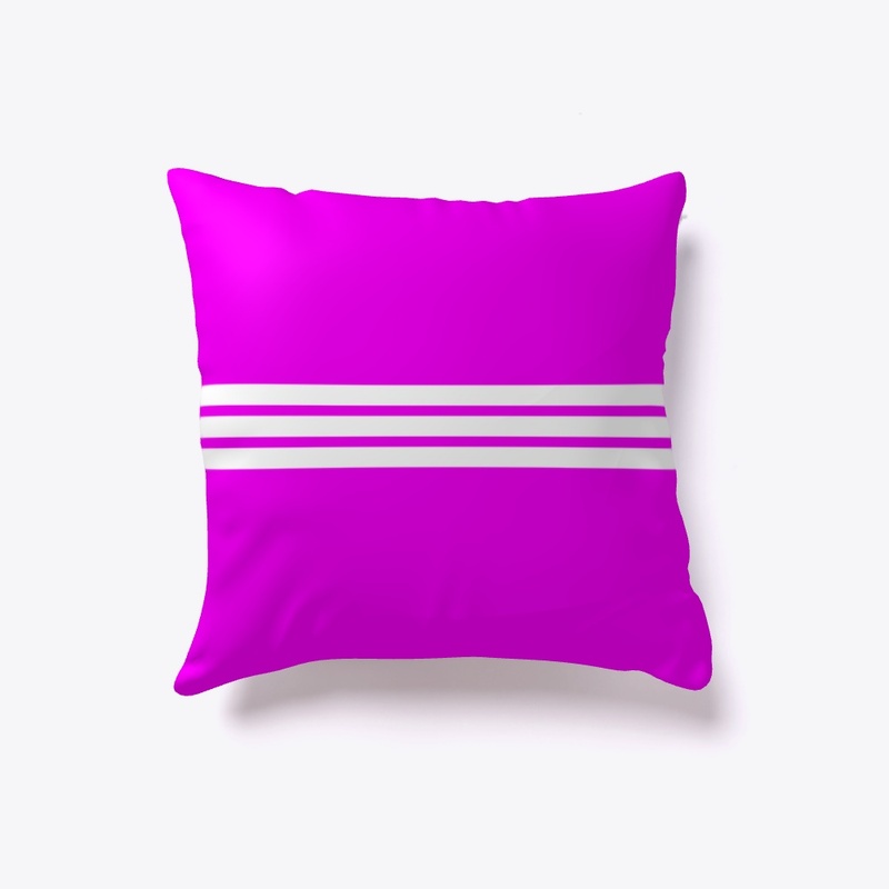 White Stripes On Pink