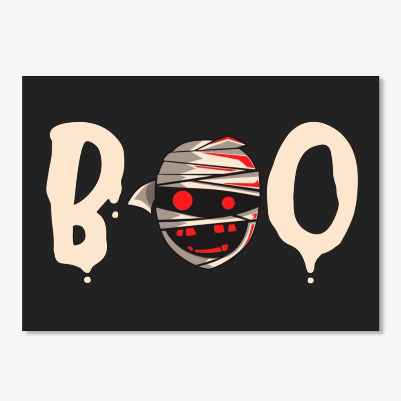 Boo Mummy Halloween
