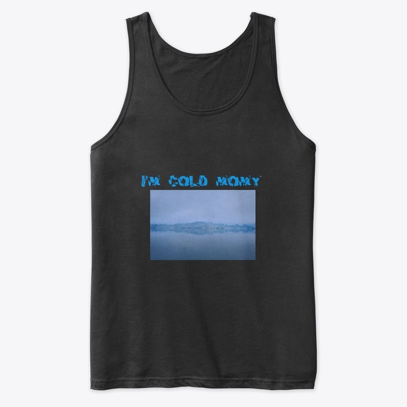 i'm cold mom black  premium pullover.
