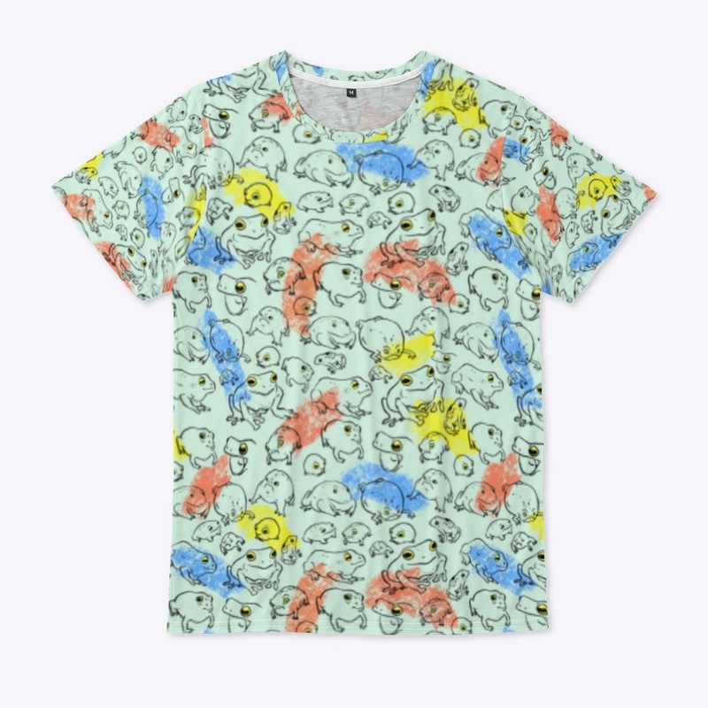 Primary Color Frogs