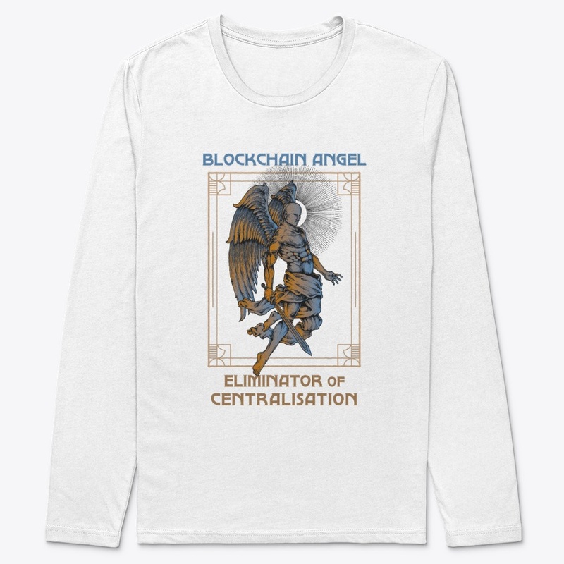 Blockchain Angel Heraldry (white)
