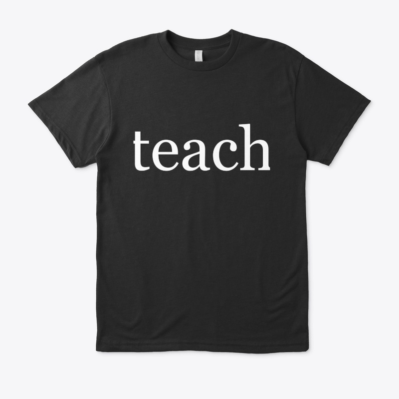 Teach Written in White