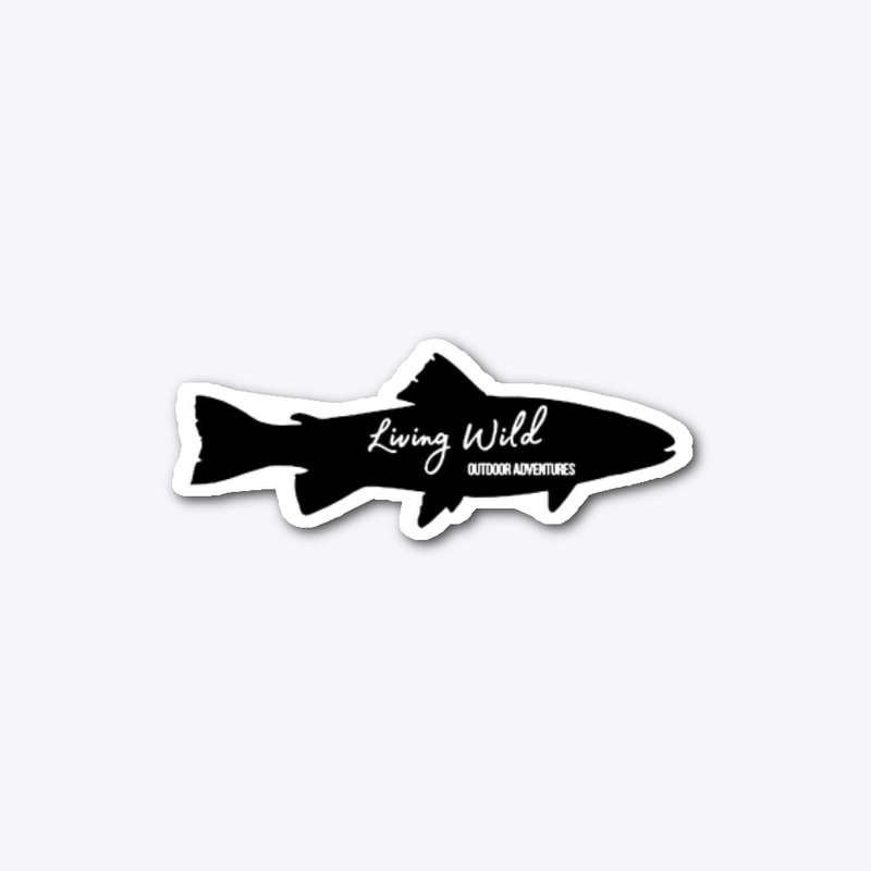 Living Wild Trout Sticker