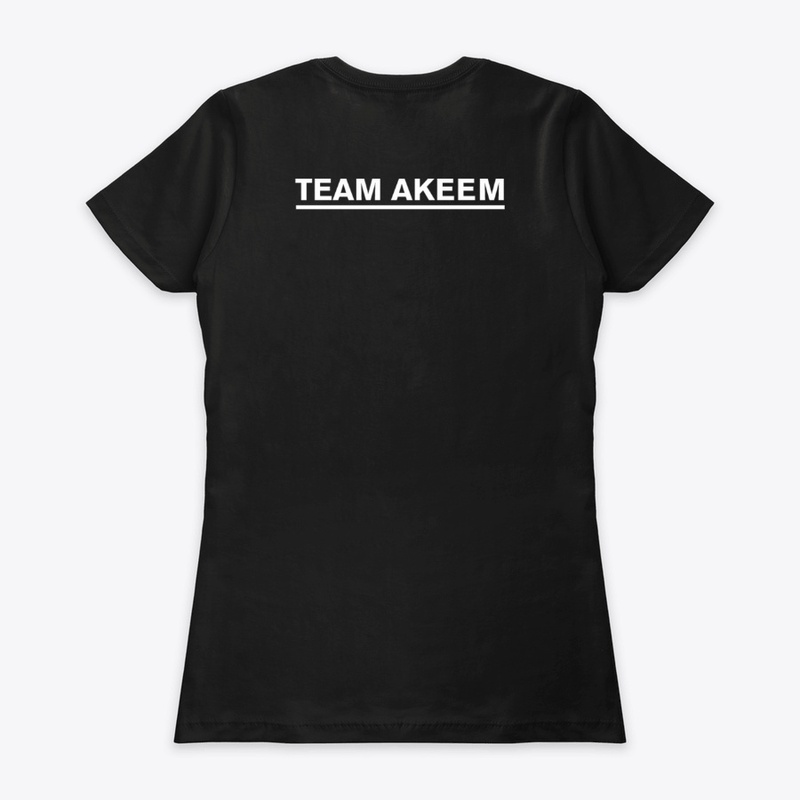 Team Akeem Black T-shirt