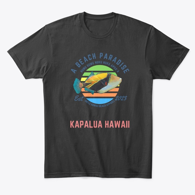 Hawaiian State Fish Retro Beach Apparel