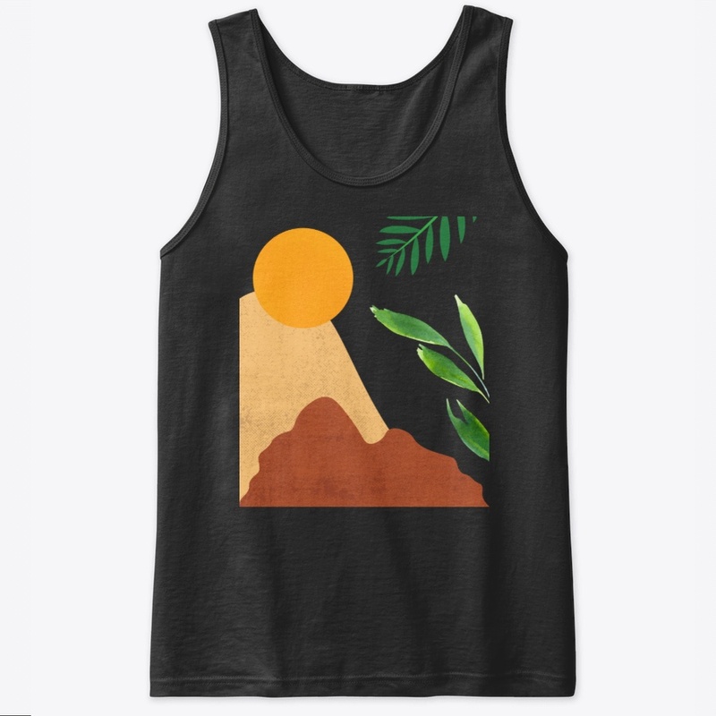 beachy boho graphic tshirt