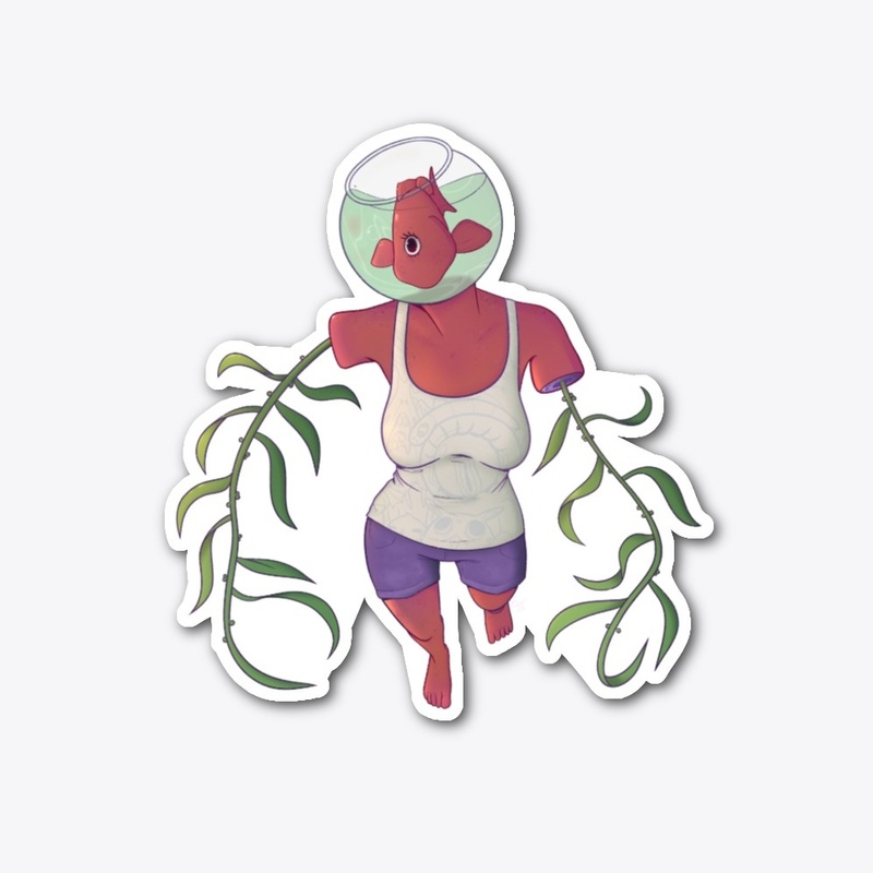 Original Art Sticker By Emma Buckley