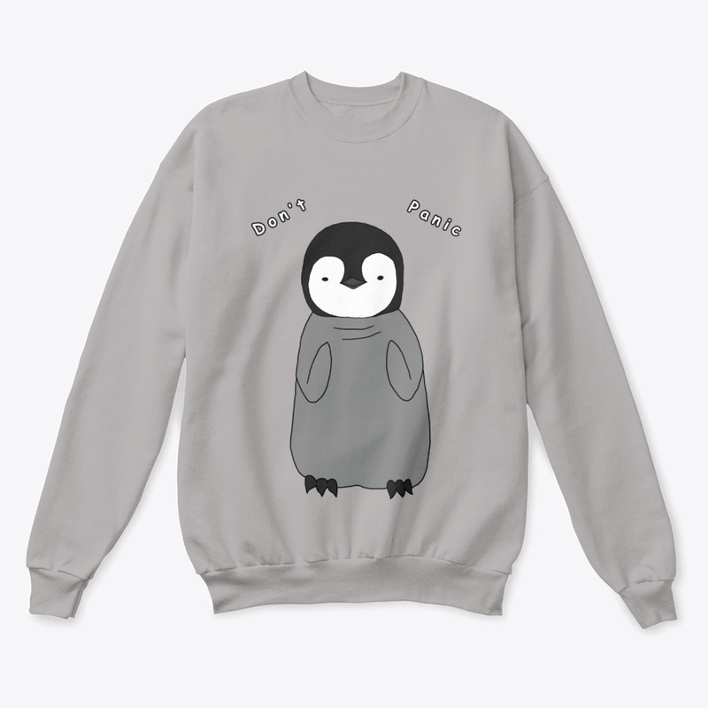 Don't Panic - Cute Baby Penguin Design