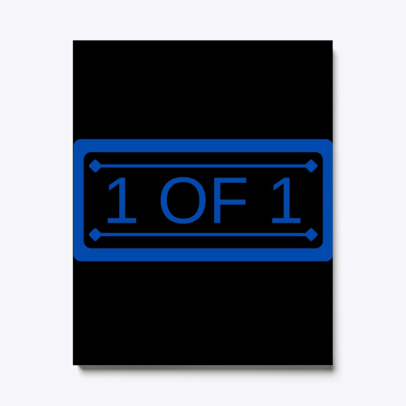 1 OF 1 Blue Letter 1st Edition