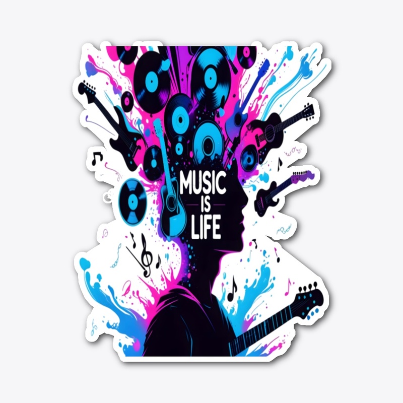 Music Is Life – Vinyl & Guitar Blast