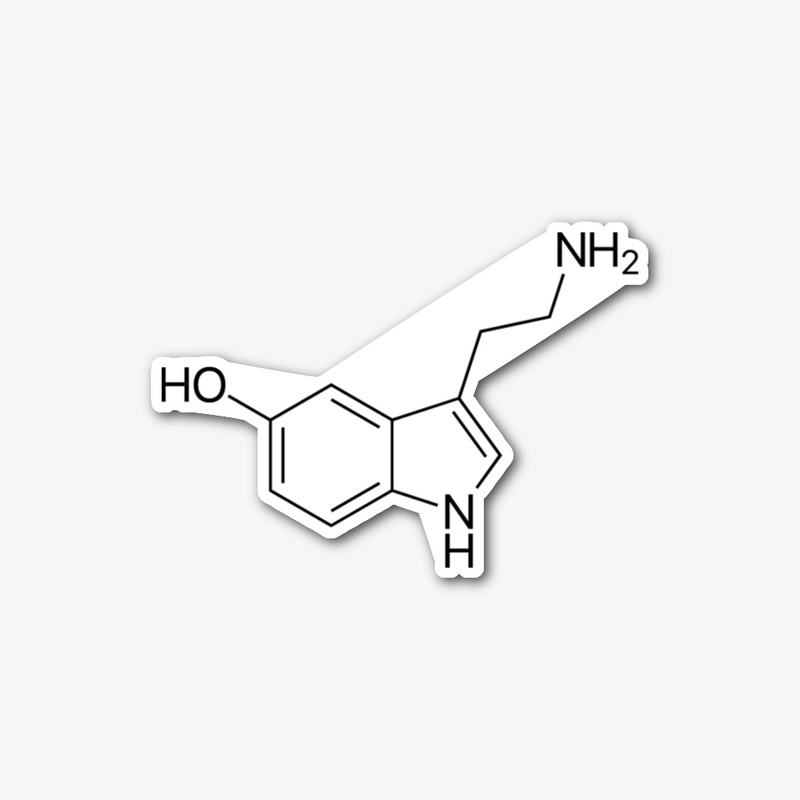 Serotonin Molecule