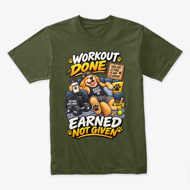Workout Done Earned Not Given 