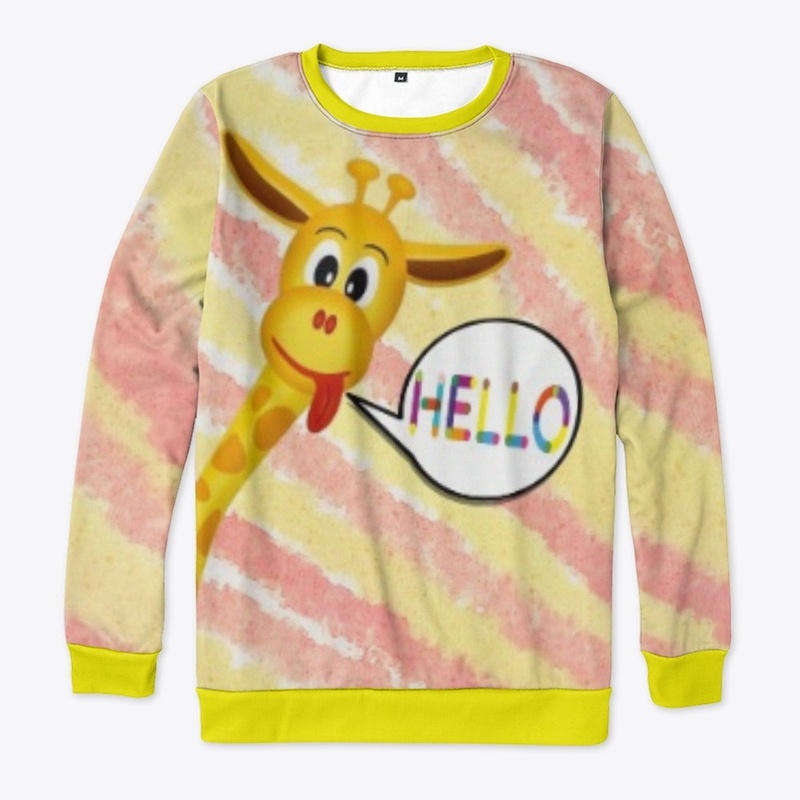 Hello long sleeve sweatshirt.