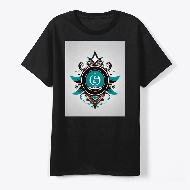 T-shirt design "Believe in yourself"