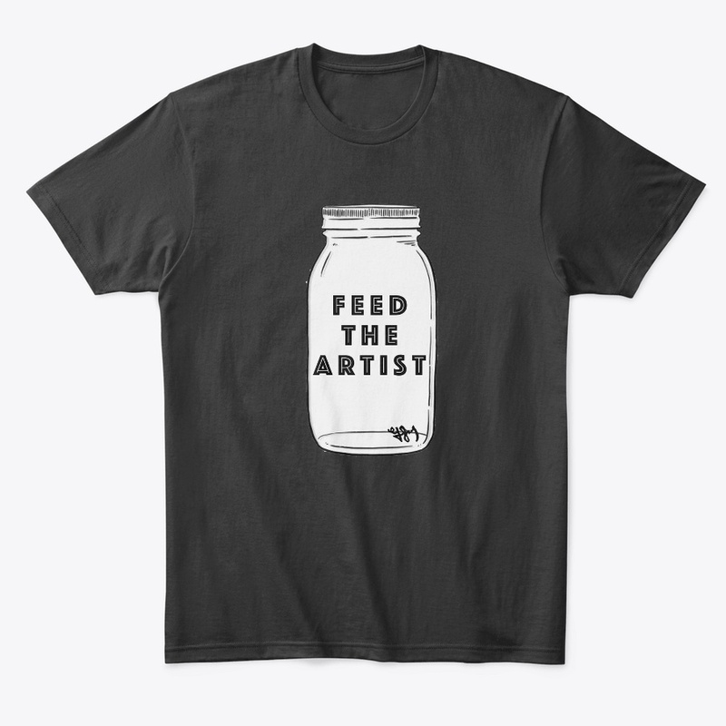 "Support Local Artists" Tip Container