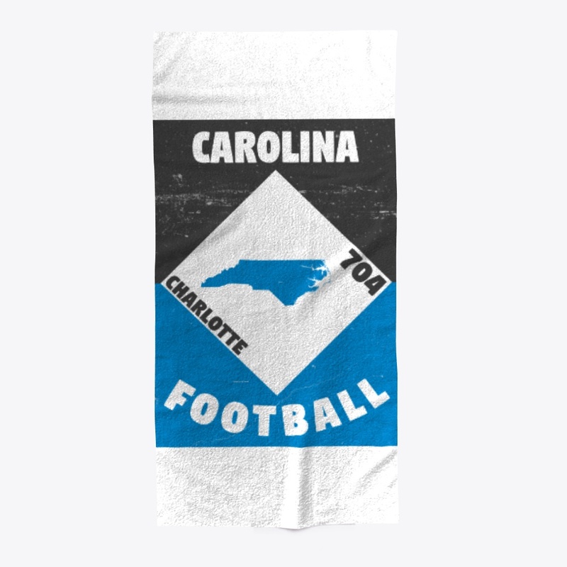 Carolina Football Retro Poster