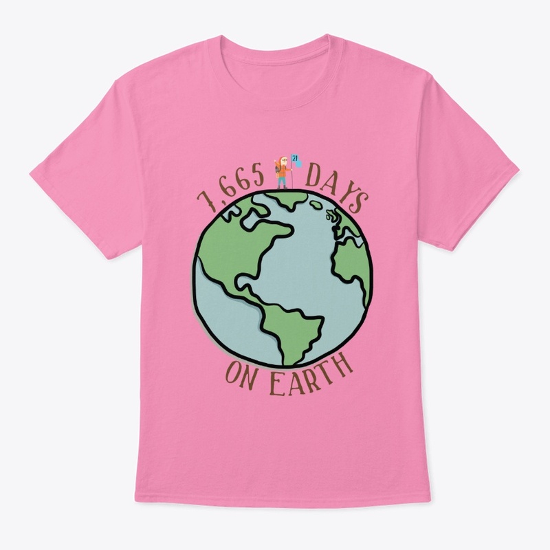 21 Years Old - 7,665 Days on Earth Shirt