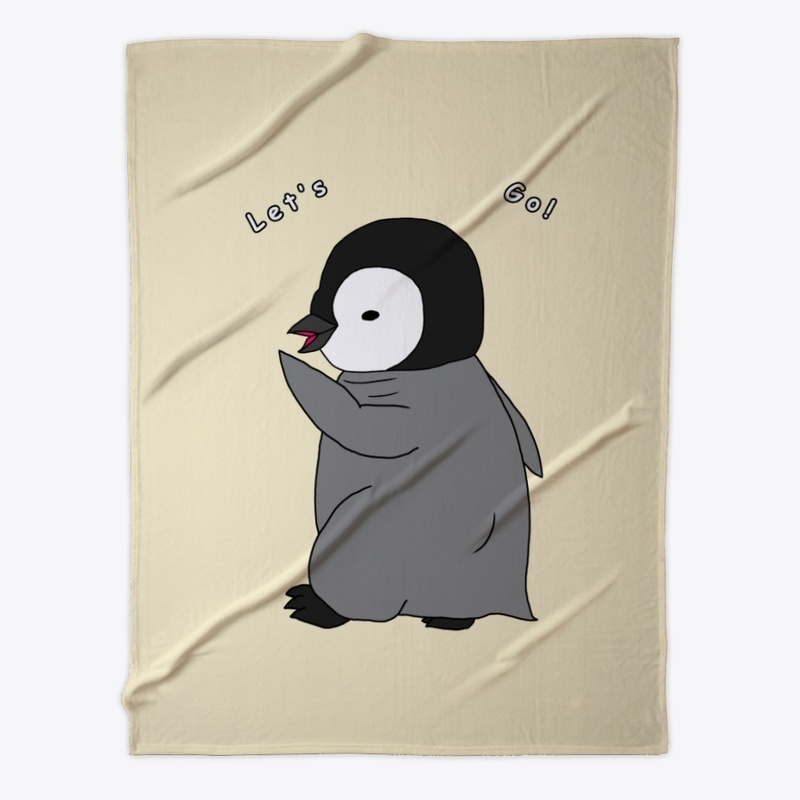 Let's Go! - Cute Baby Penguin Design