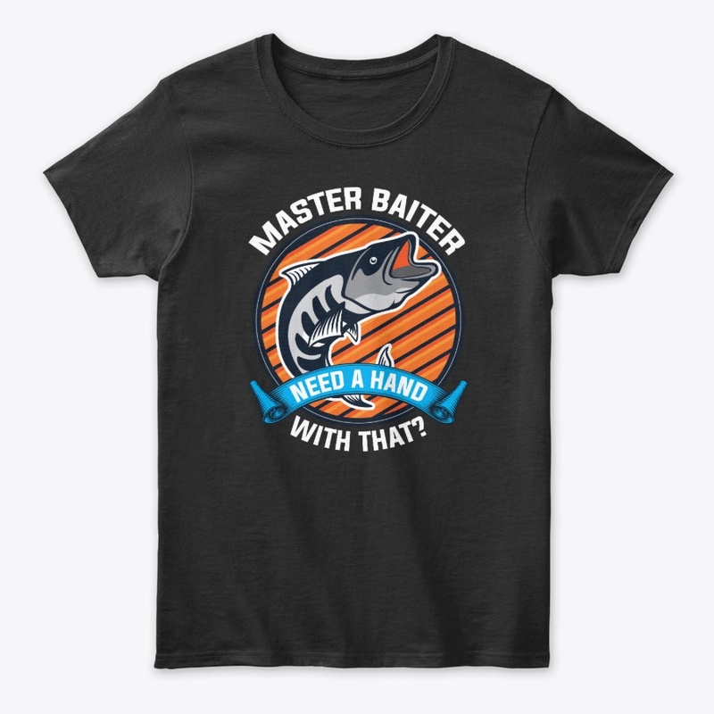 Master Baited – Funny Fishing Tee