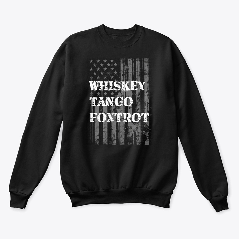 WTF Whiskey Tango Foxtrot American Flag