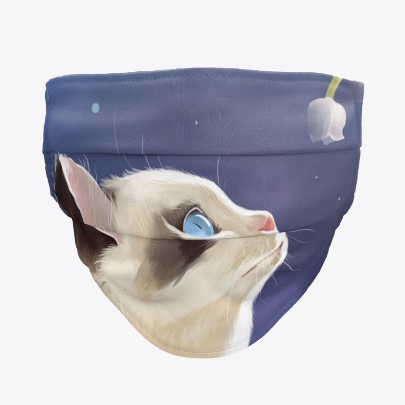 Cute cat mask