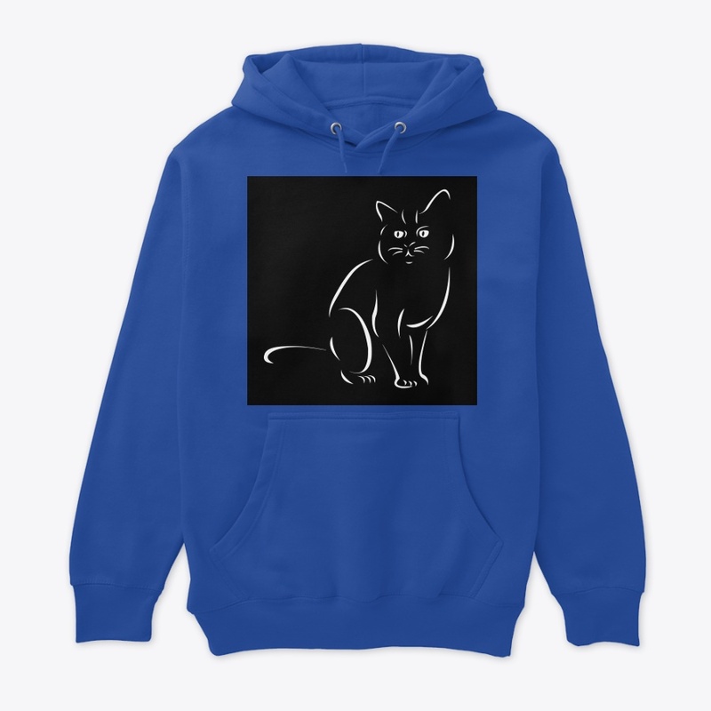 black cat looking at you