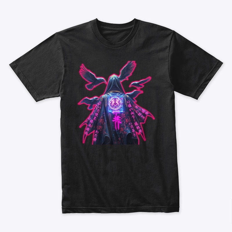 Cyberpunk Gothic Shinigami Tee