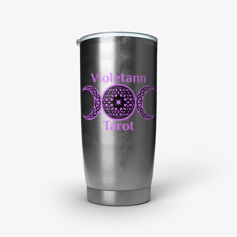 Violetann Tarot Logo (black)