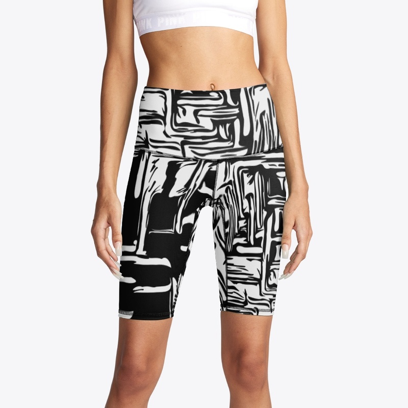 Black White Abstract Pattern 