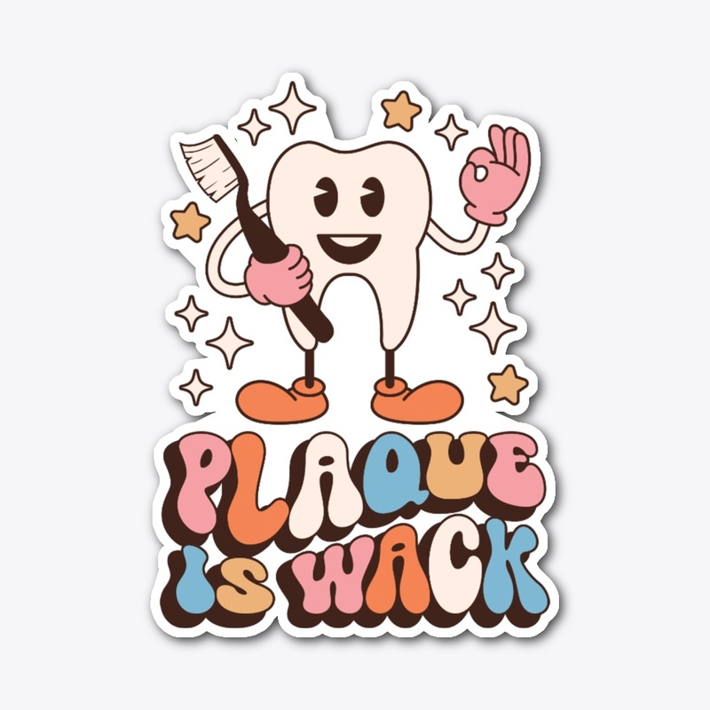 Plaque is wack Crewneck Sweatshirt