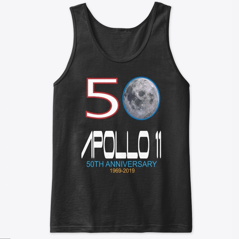 Apollo 11 50TH Anniversary Moon T-Shirt