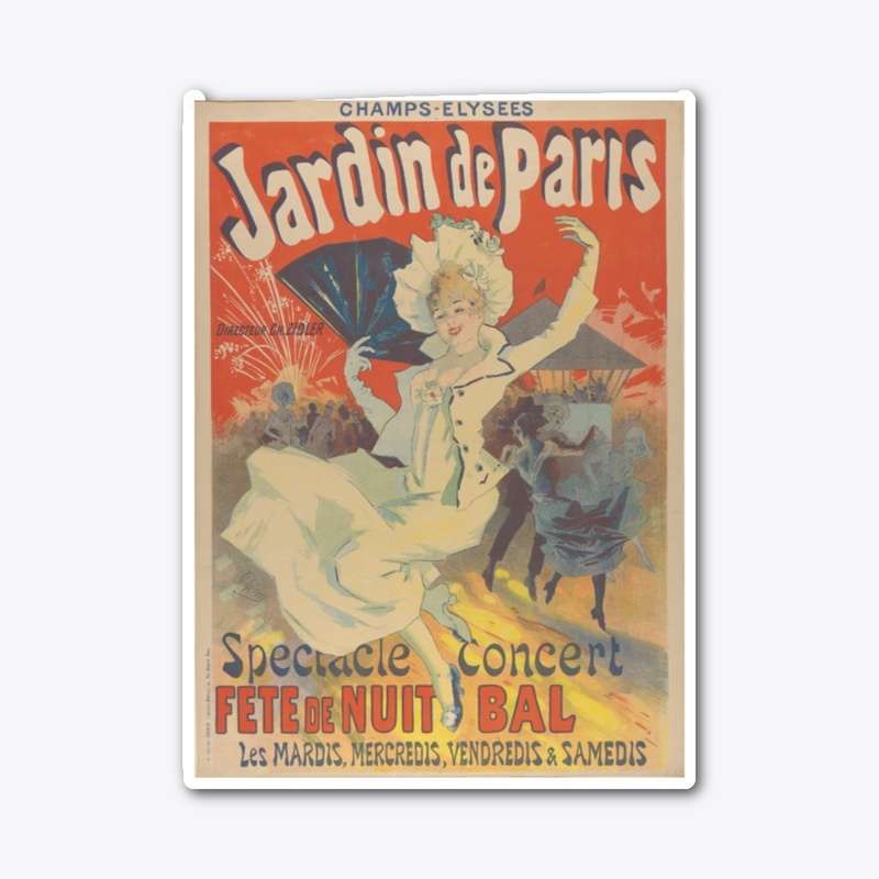 Champs-Elysées. Jardin de Paris, 1890.