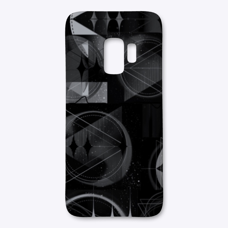 Black Geometric Design 